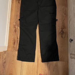Dickies Women’s black cargo  pants sz 18 R